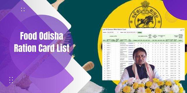 Food Odisha Ration Card List 2025