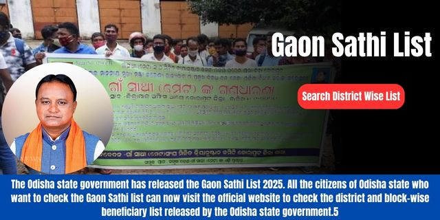 Gaon Sathi List 2025