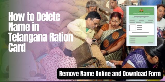 How to Delete Name in Telangana Ration Card 2025: Remove Name Online and Download Form